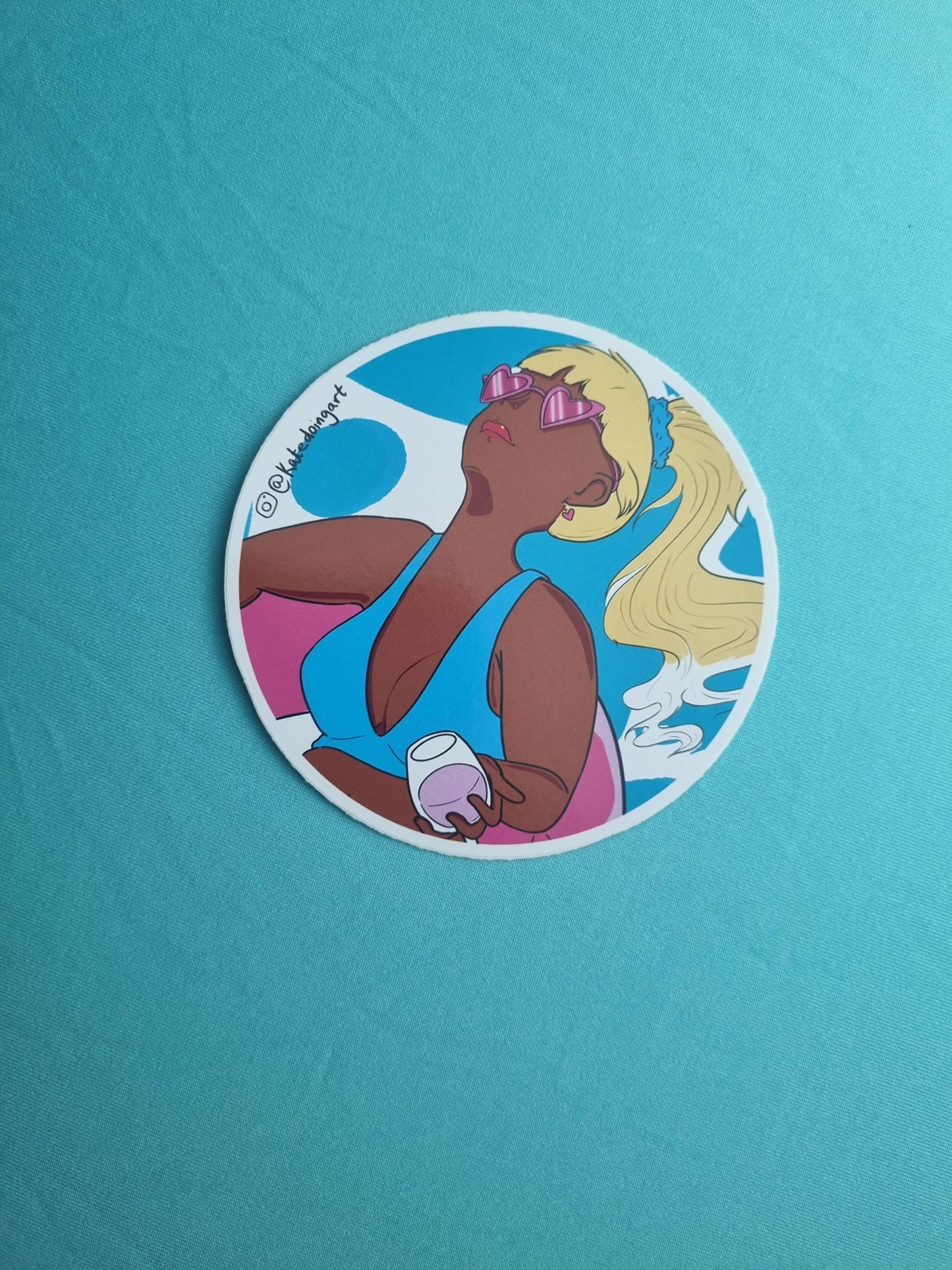 Bimbo Vibes Sticker