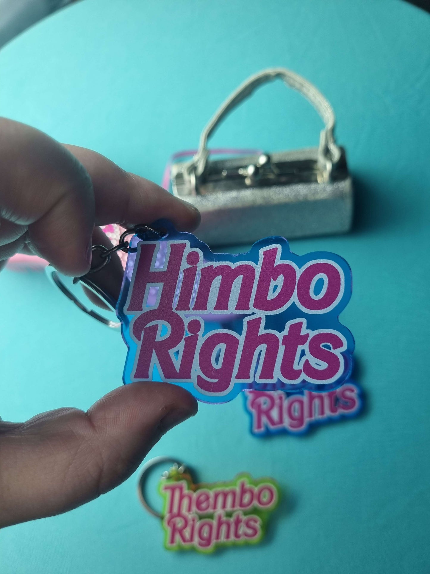 Bimbo Rights Keychain 1.0 ON SALE