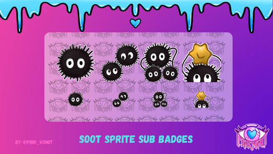 Soot Sprites Sub Badges